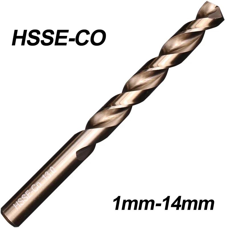HSSE-CO  ڹƮ DIN338 ʰ ƮƮ 帱 Ʈ  , θ ƿ,  ƿ, ˷̴ ձ, ĳƮ ٸ, 1-14mm